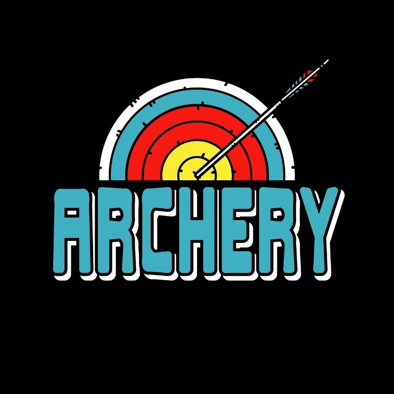 Tir à l’arc avec flèche et cible