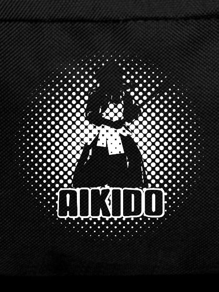 Aikido fighter with sword