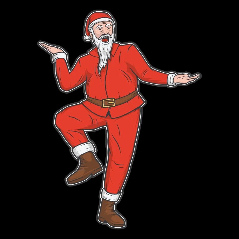 Weihnachtsmann tanzen