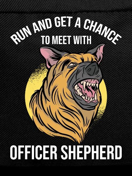 Polizeibeamter Polizeihund