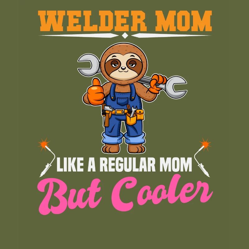 Maman soudeuse comme une maman régulière mais plus cool
