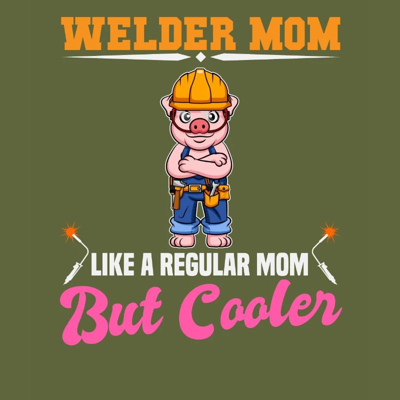 Maman soudeuse comme une maman régulière mais plus cool