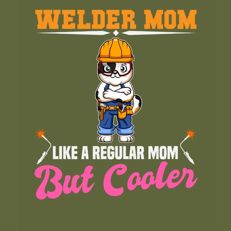 Maman soudeuse comme une maman régulière mais plus cool