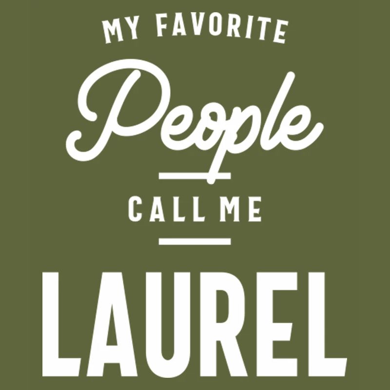 Laurel Personalized Name