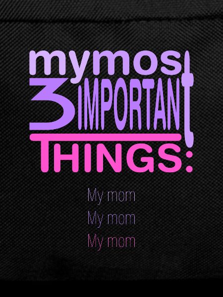 Important? 3x my mother