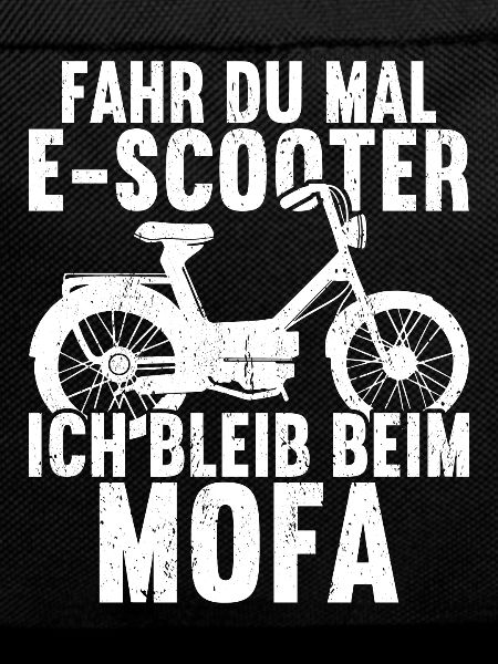 Mofa Moped Rollerfahrer