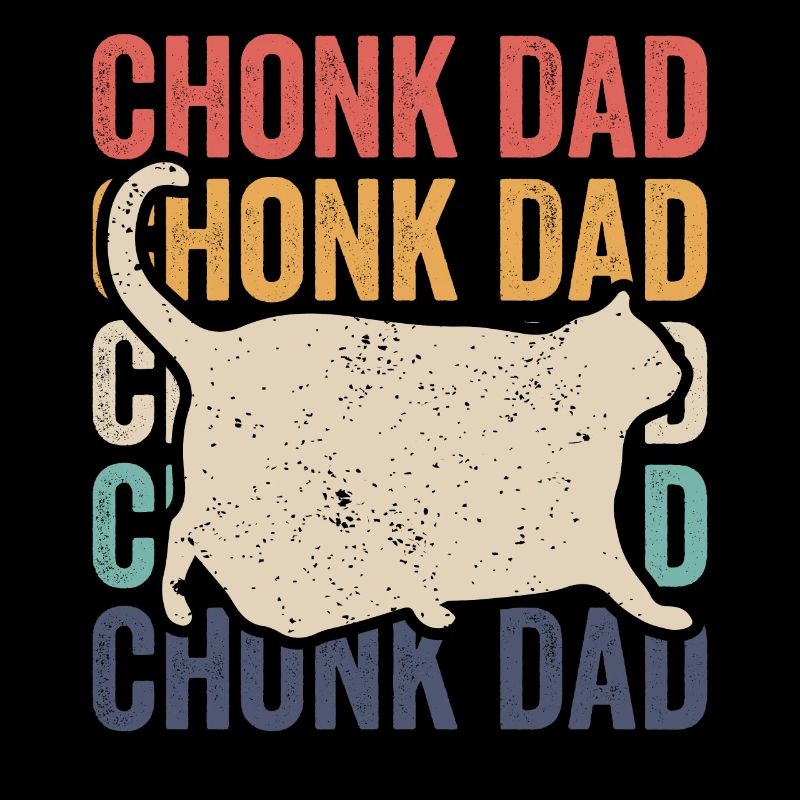 Chonk Meme Cat Chonk Dad