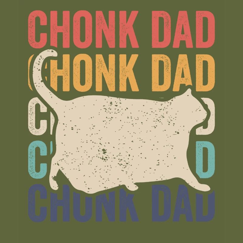 Chonk Meme Cat Chonk Dad