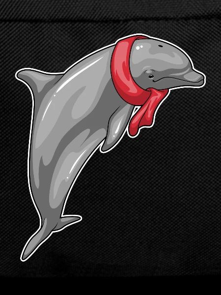 Dolphin scarf