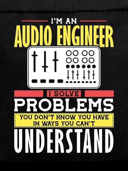 Audio Engineer Solve Problem Tontechniker