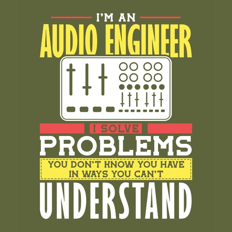 Audio Engineer Solve Problem Tontechniker