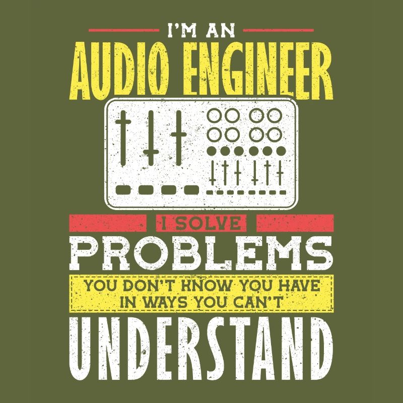 Audio Engineer Solve Problem Tontechniker