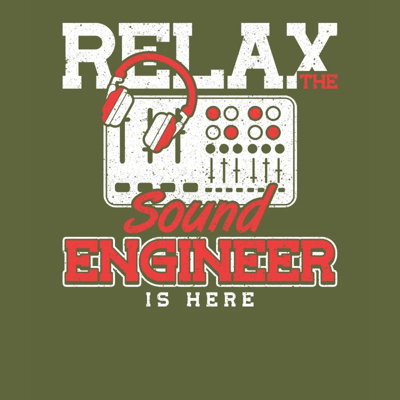 Relax the Sound Engineer is here Tontechniker