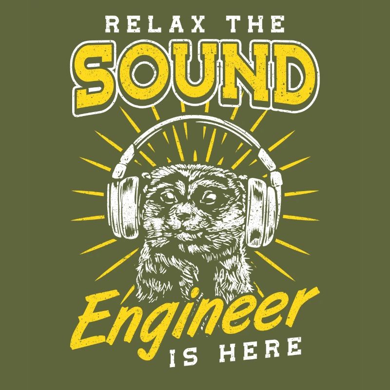 Relax the Sound Engineer is here Tontechniker
