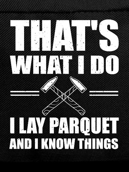 Funny Parquet Installer Shirt