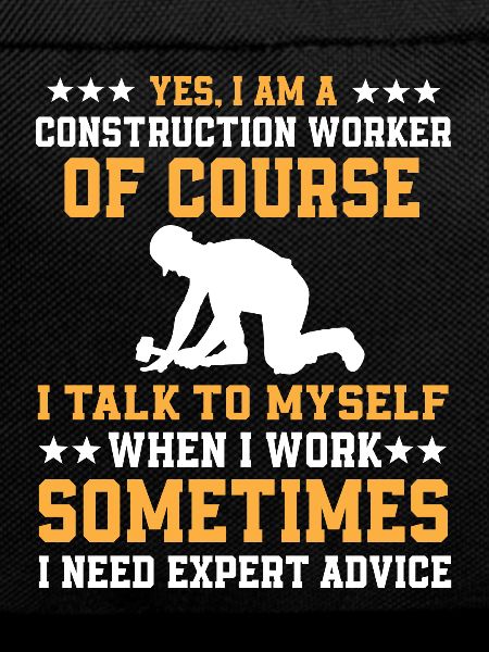 Funny Construction Worker Gift