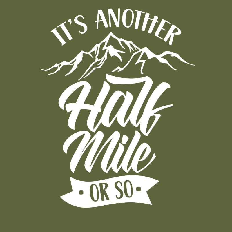 It's still half a mile or so hike