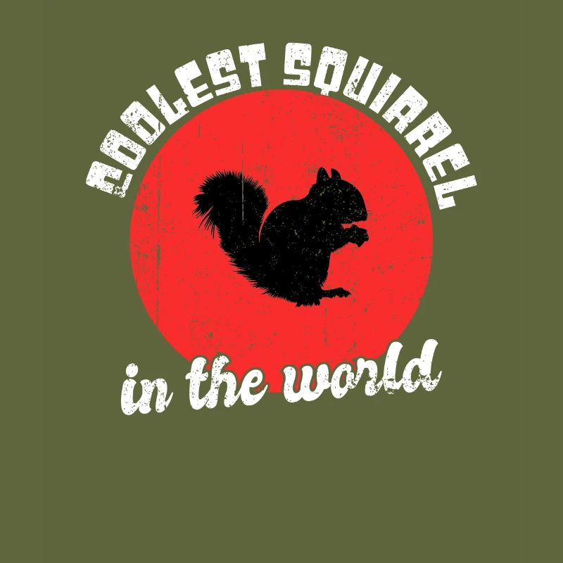 Cooles Eichhörnchen Spruch