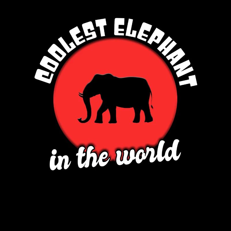 Cooler Elefant Spruch