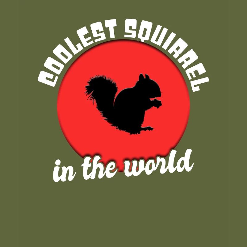 Cooles Eichhörnchen Spruch