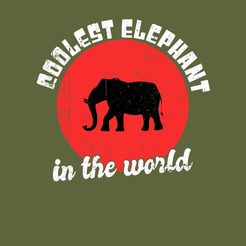 Cooler Elefant Spruch