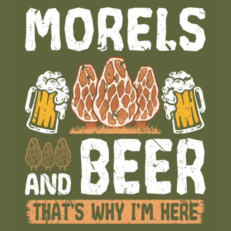 Beer Drinking Morel Hunting