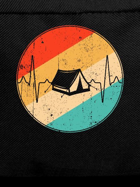Camping Retro heartbeat