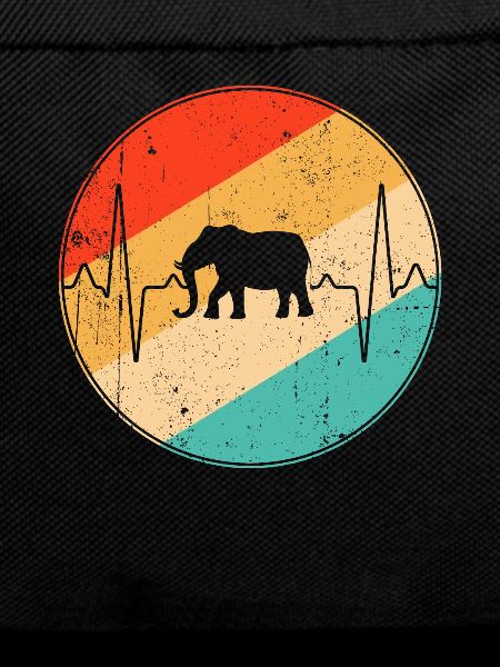 Elephant Retro Heartbeat