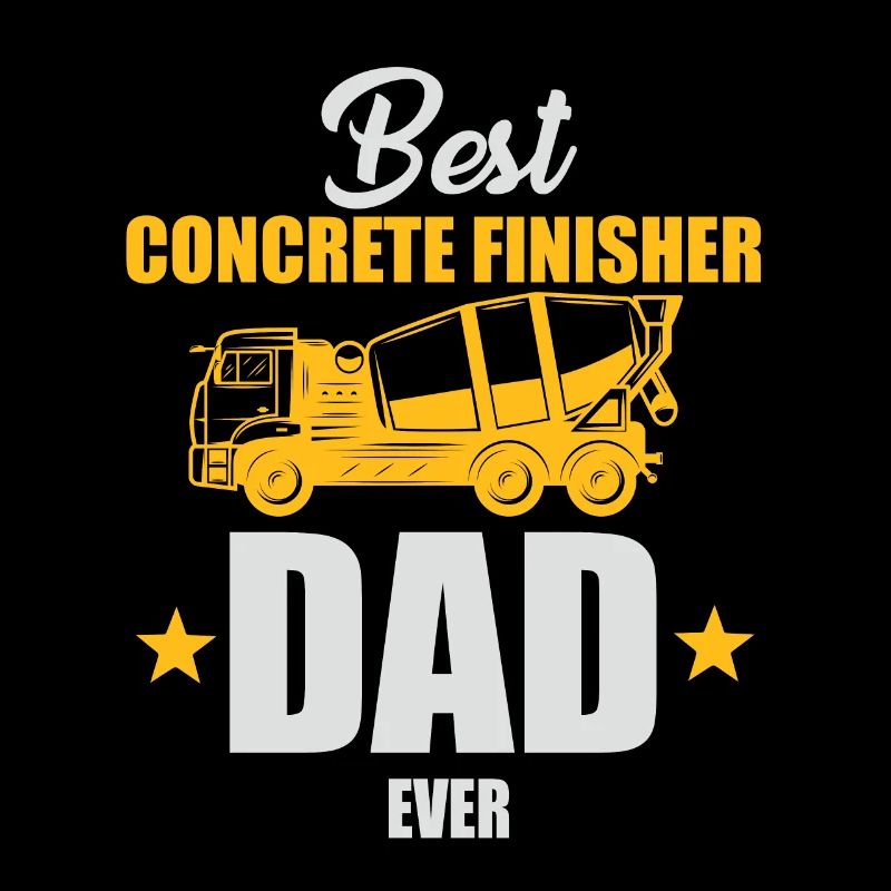 Bester Betonfertiger Papa Aller Zeiten
