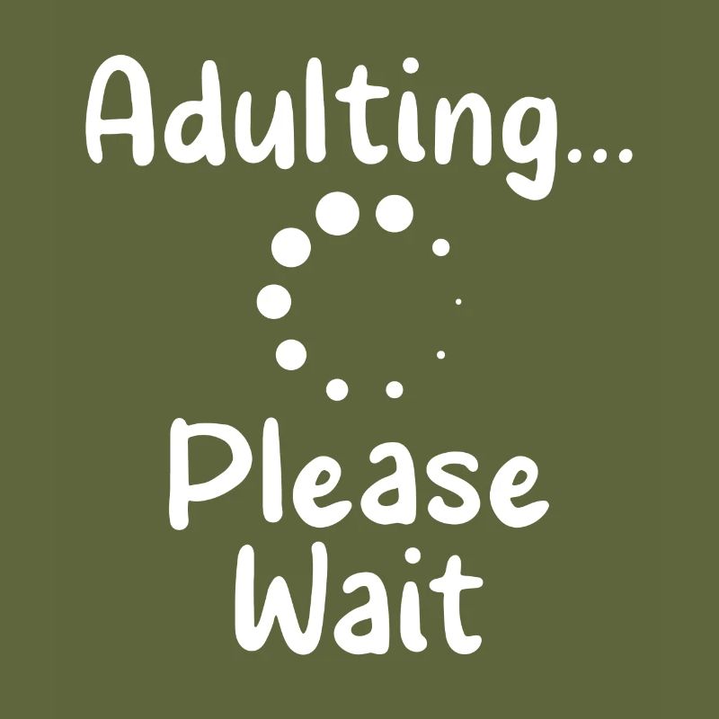 Erwachsen Werden Bitte Warten Pubertät Geburtstag