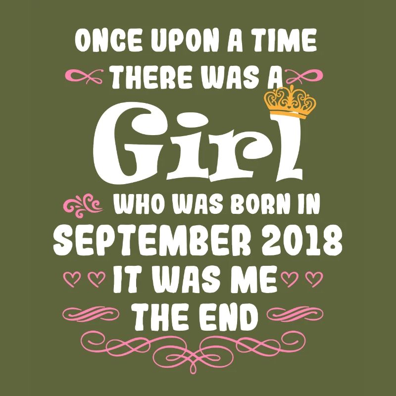 Es war einmal ein Mädchen. September 2018 Geburtst