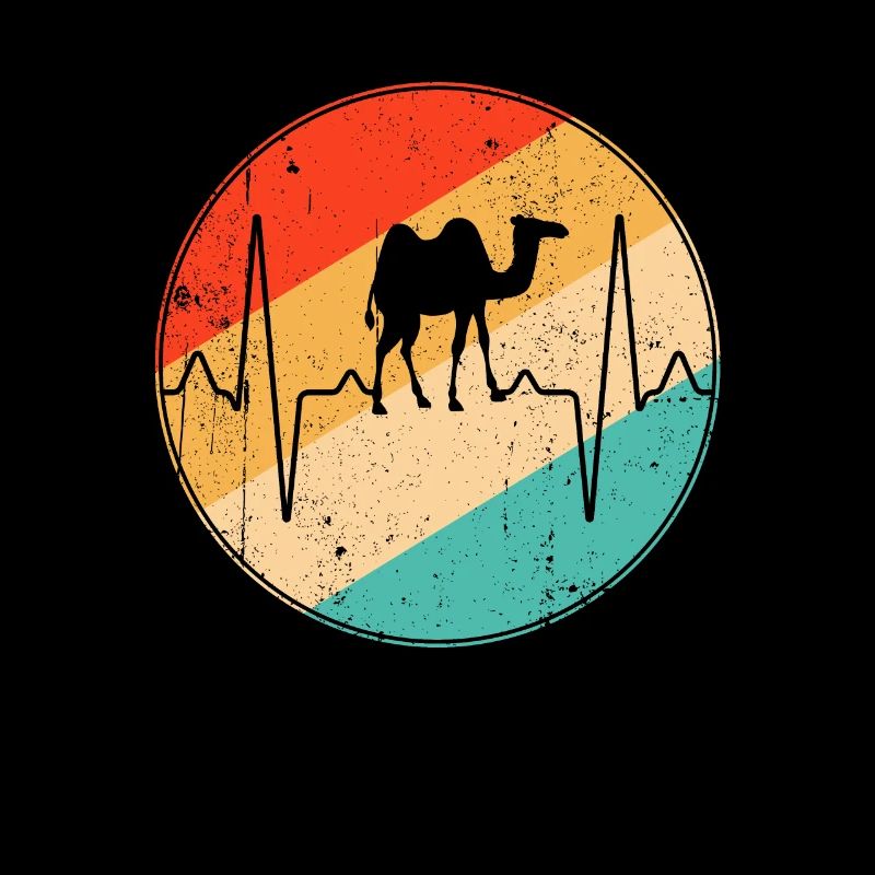 Kamel Retro Herzschlag