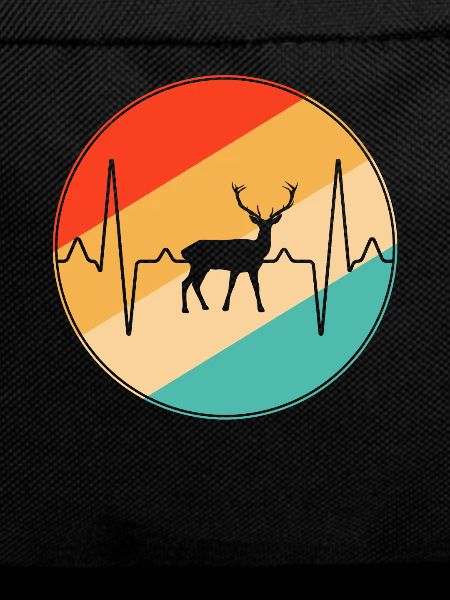 Deer Retro Heartbeat
