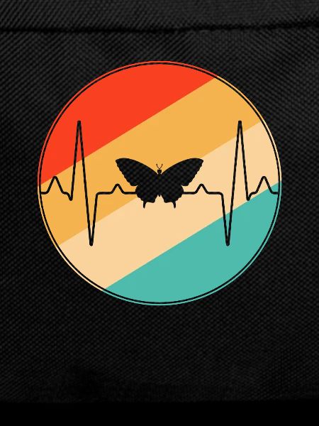 Butterfly Retro Heartbeat