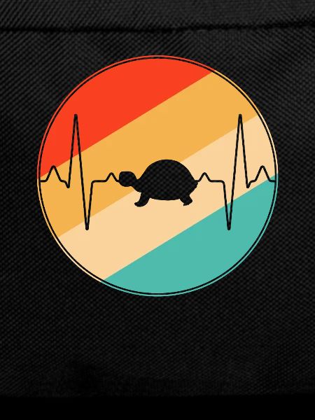 Turtle Retro Heartbeat