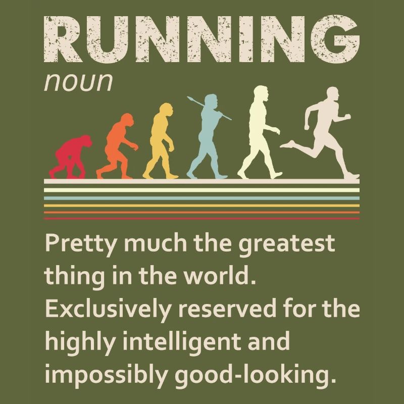 Running Evolution Funny Definition For Runners