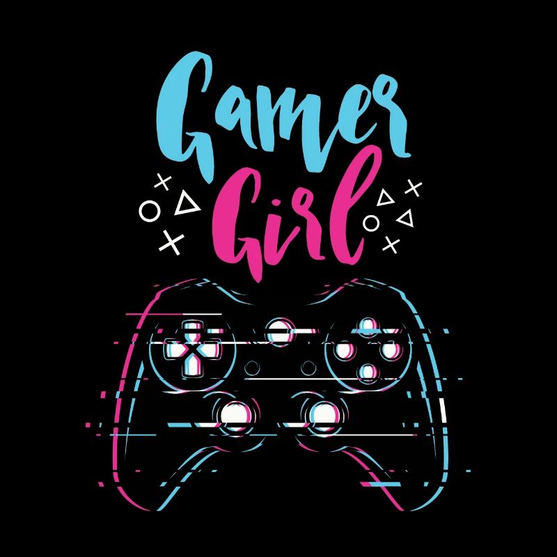Gamer Mädchen