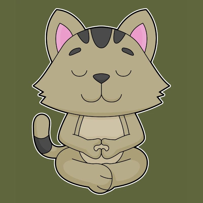 Cat Yoga Meditation