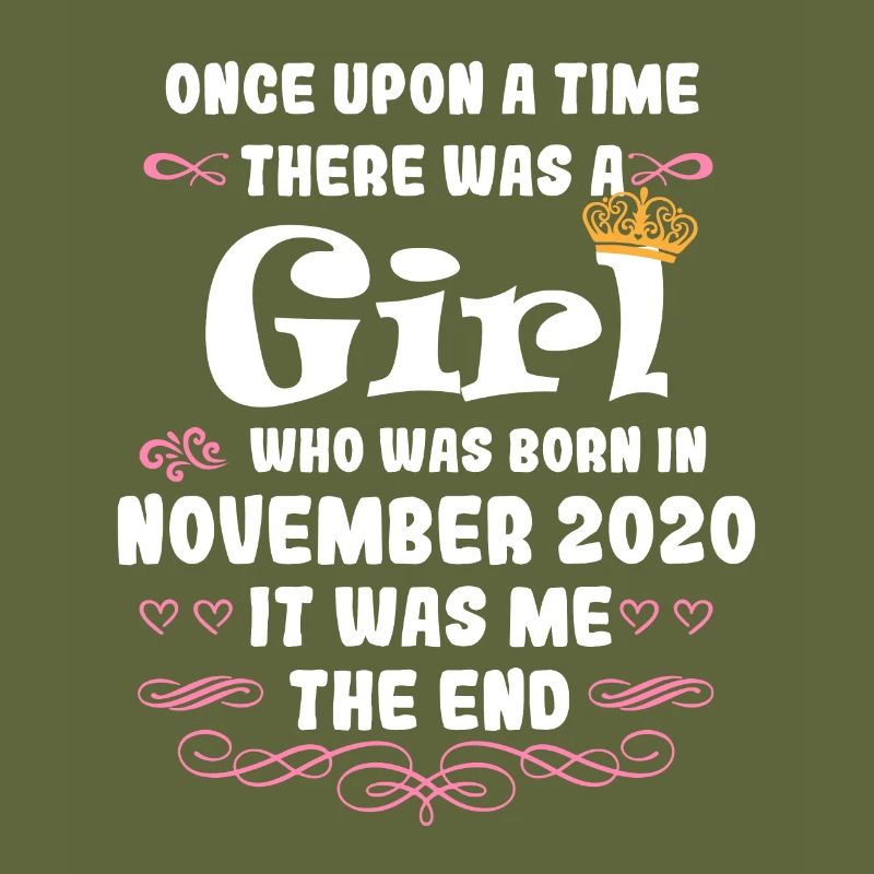 Es war einmal ein Mädchen. November 2020 Geburtsta