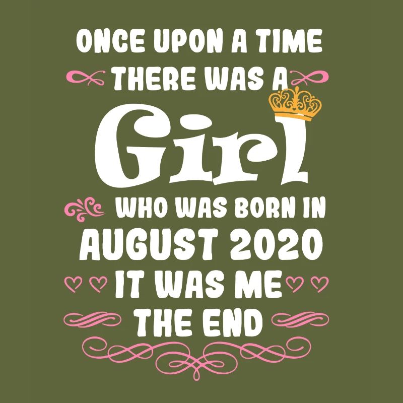 Es war einmal ein Mädchen. August 2020 Geburtstag