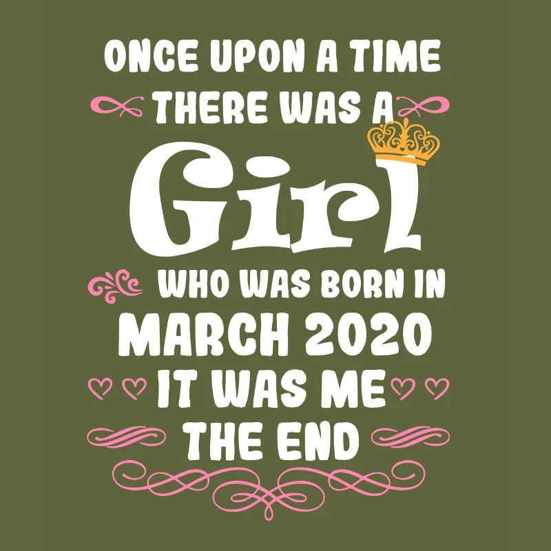 Es war einmal ein Mädchen. März 2020 Geburtstag