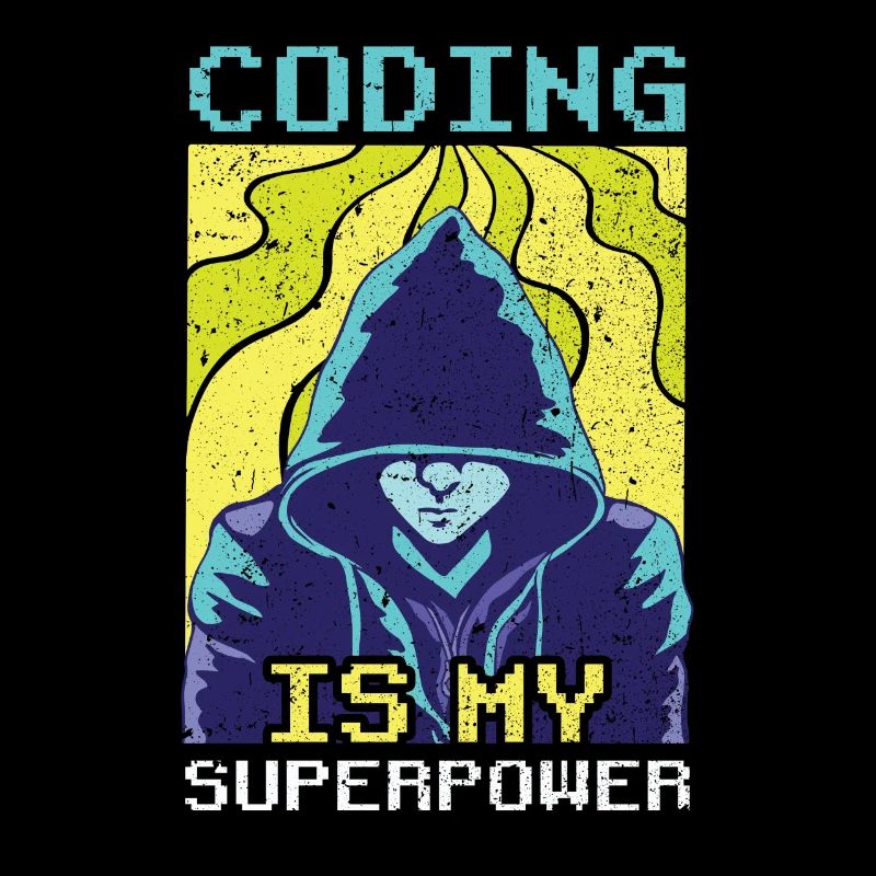 Le codage est mon programmeur codeur superpuissant