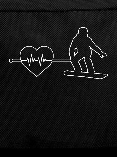 Snowboarding heartbeat