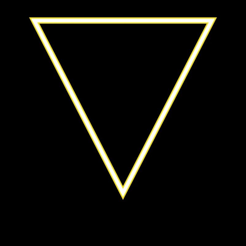 Triangle Neon Yellow
