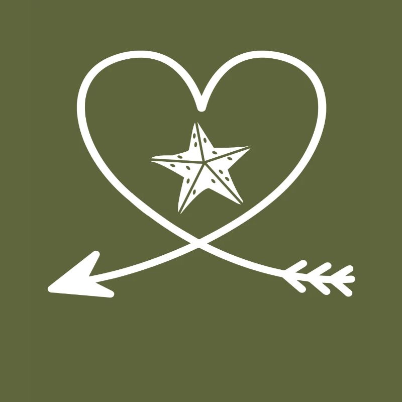 Starfish Heart Arrow