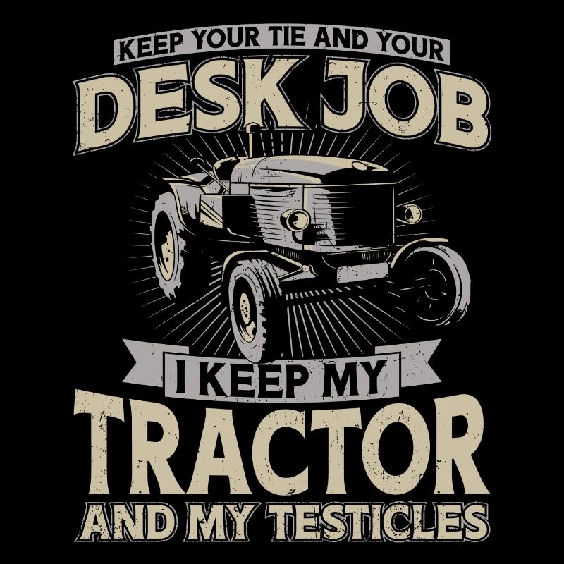Farming Farmer Vintage Tractor