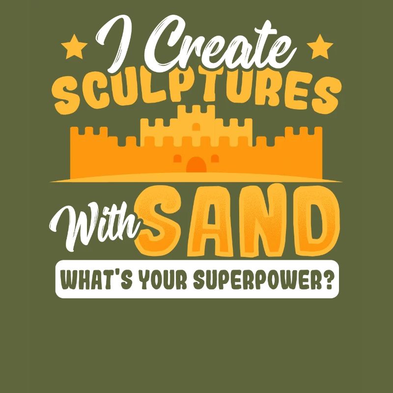 I create Sculptures with Sand Superpower? Sand