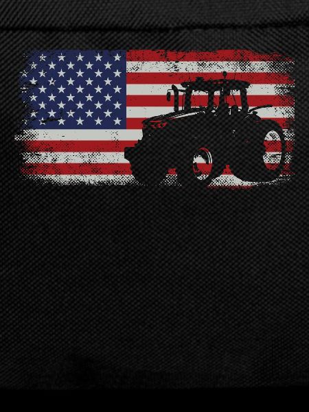 Farming Farmer American Flag Us