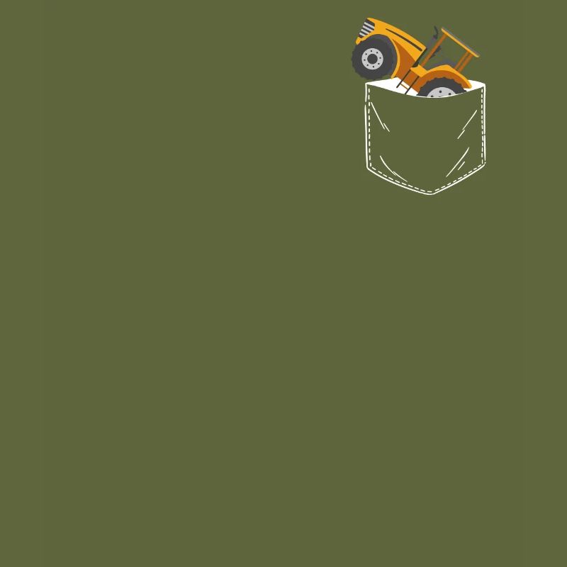 Farming Farmer Pocket Tractor