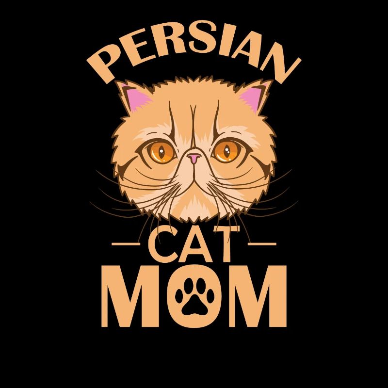 Chat persan Maman Chat domestique Race d’animal de compagnie